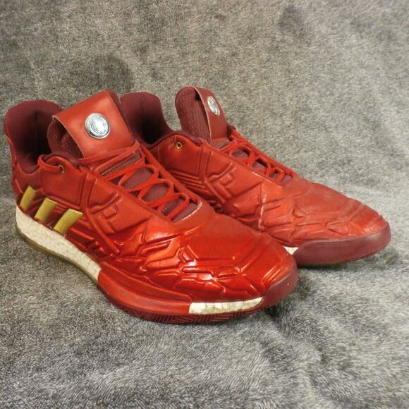 Adidas Marvel x Harden Vol. 3 Iron Man Mens 14 US Hot Rod Red 600001 2019